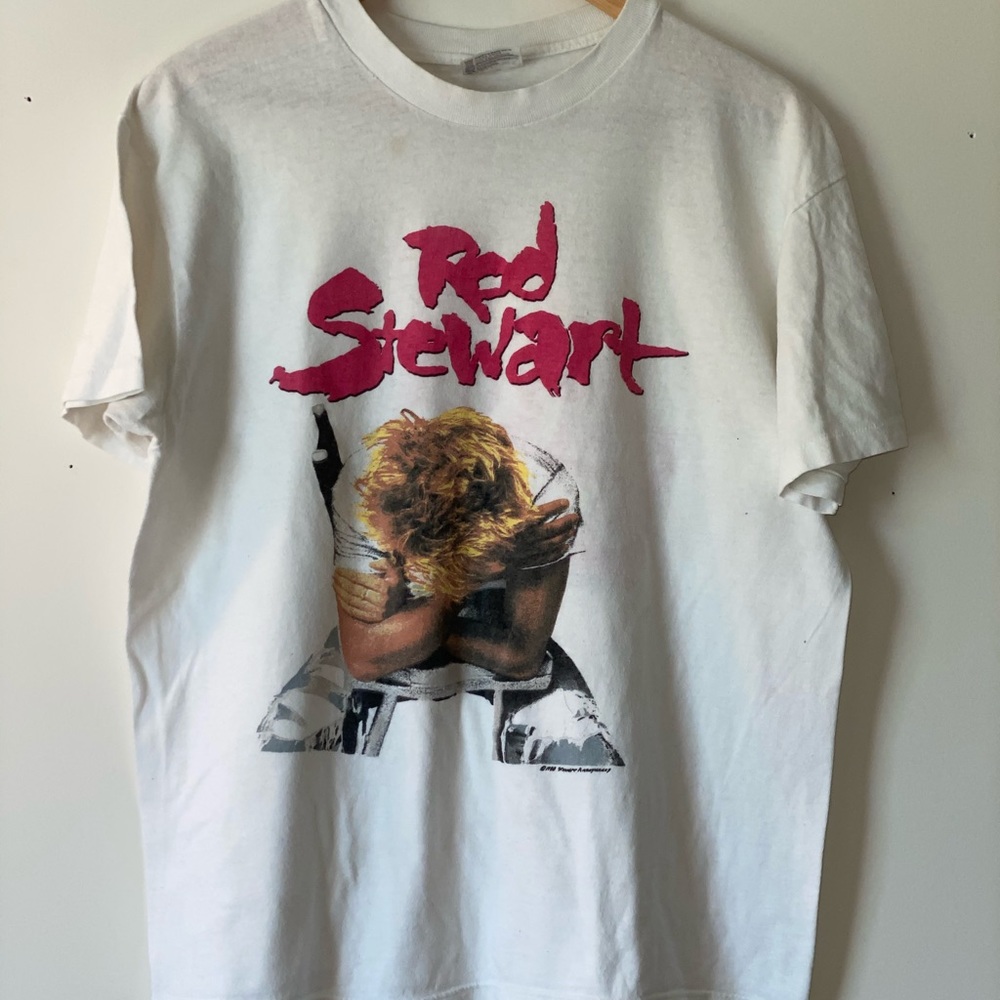 1988 Rod Stewart “ Out Of Order” Band tee